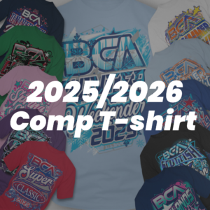 BCA Cheer & Dance 2025/2026 Season Competition T-shirts