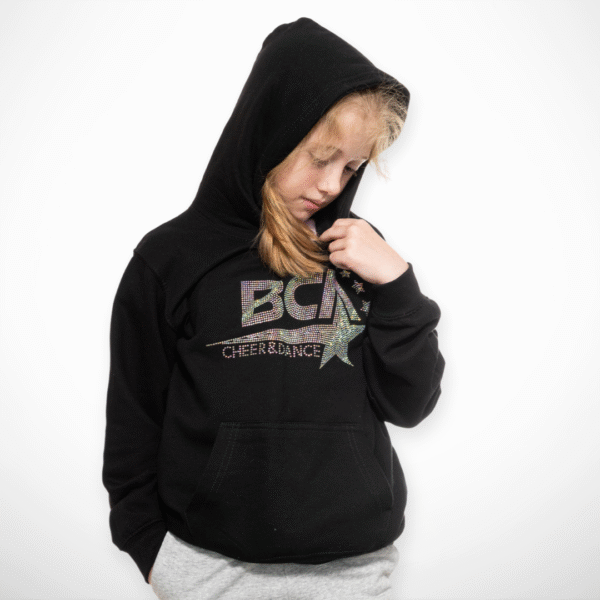 BCA Rhinestone Hoodie - Black