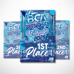 BCA Winter Weekender 2025 A3 Replica Banner