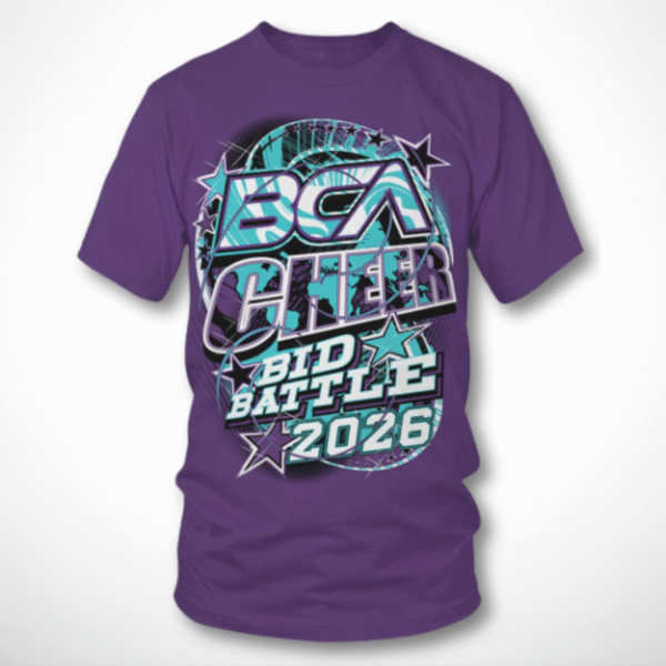 BCA Cheer Bid Battle 2026 COMPETITION T-SHIRT