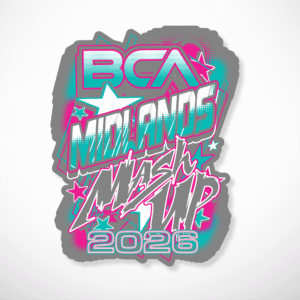 BCA Midlands Mashup 2026 Pin Badge