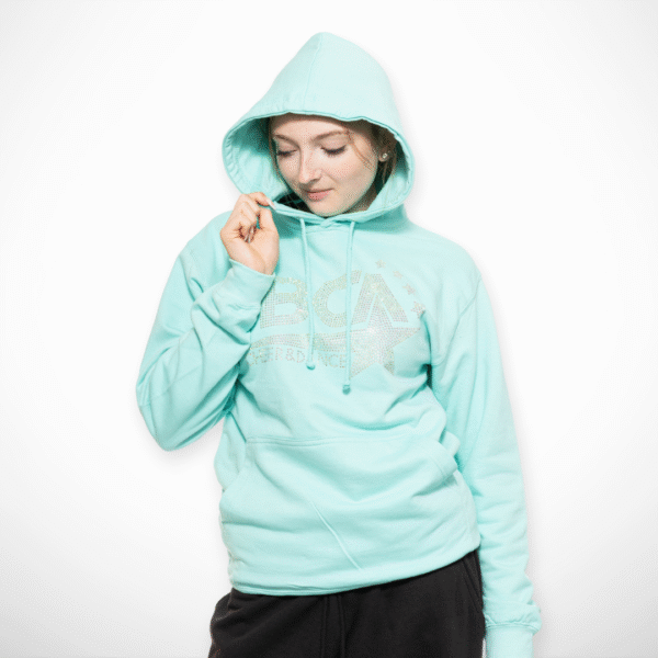 BCA Rhinestone Hoodie - Mint