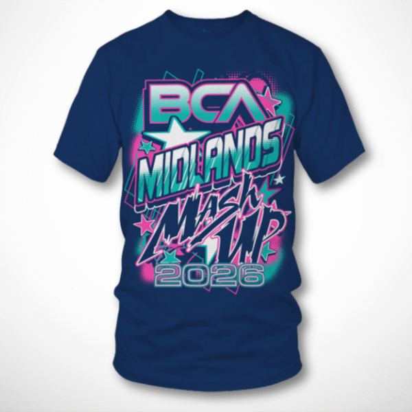 BCA Midlands Mashup 2026 COMPETITION T-SHIRT
