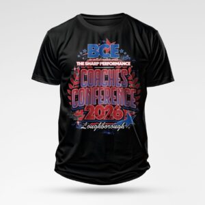 BCE x The Sharp Performance 2026 Coaches Conference T-Shirt