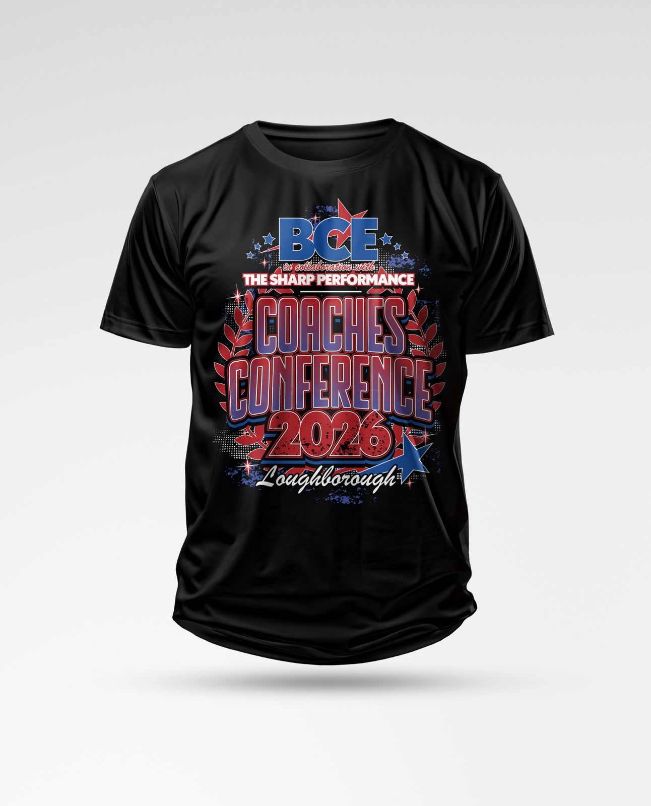BCE x The Sharp Performance 2026 Coaches Conference T-Shirt