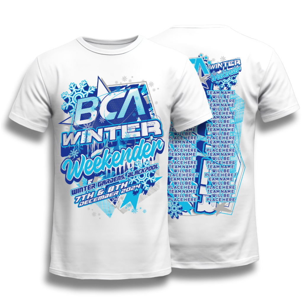 Winter Weekender 2024 Competition T-shirt