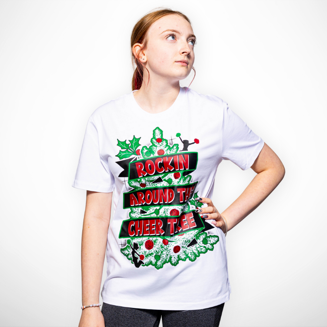 Rocking Around The Cheer Tree T-shirt - Image 2