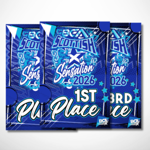 BCA Scottish Sensation 2026 A3 Replica Banner