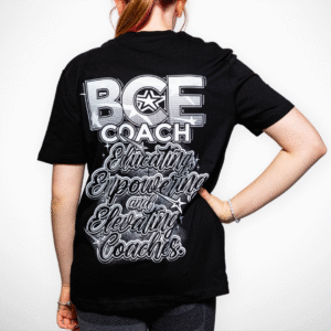 BCE Coaches T-Shirt | British Cheer Education