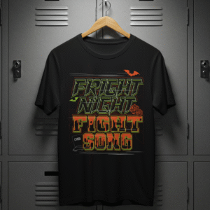 Fright Night, Fight Song Black T-shirt