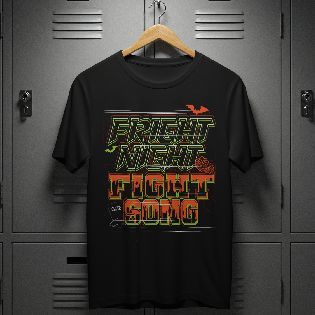Fright Night, Fight Song Black T-shirt