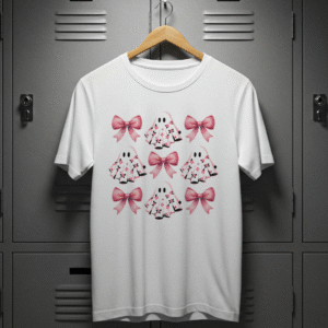 Ghosts & Bows White T-shirt
