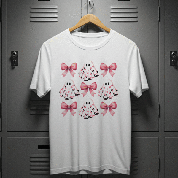 Ghosts & Bows White T-shirt