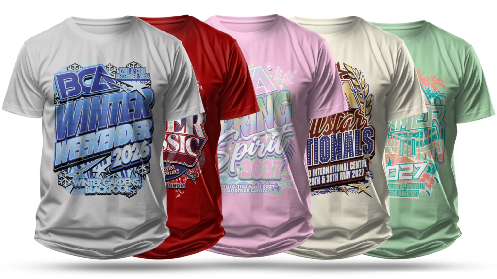 2026/2027 BCA Competition T-shirts